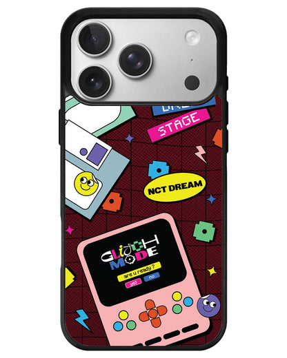 iPhone Leather Grip - NCT Glitch Mode