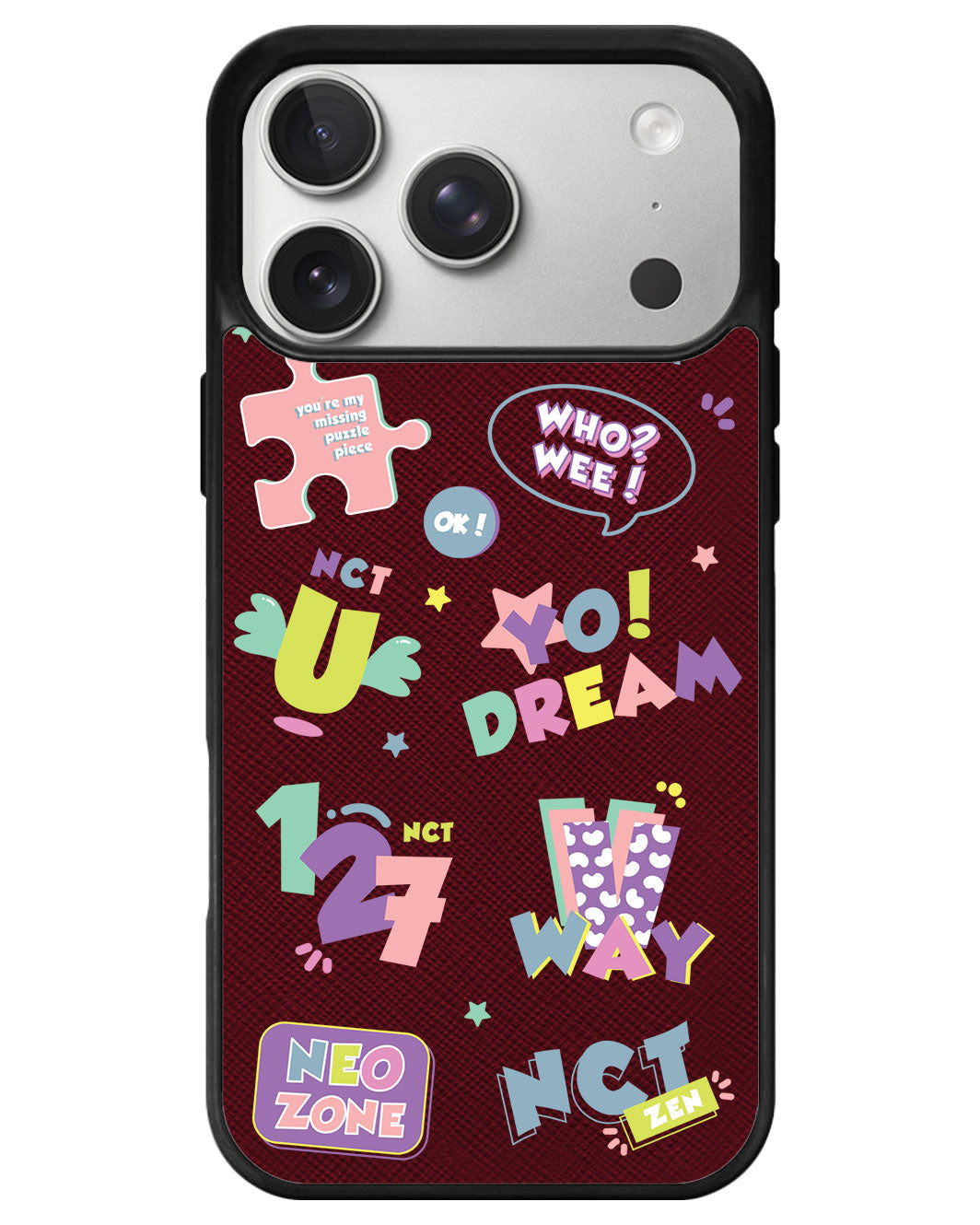iPhone Leather Grip - NCT Sticker Pack