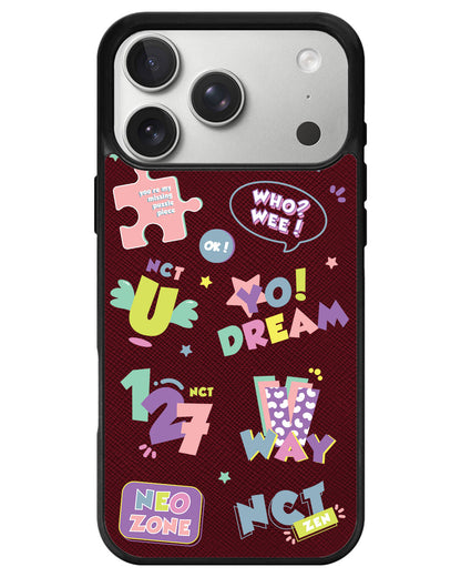 iPhone Leather Grip - NCT Sticker Pack