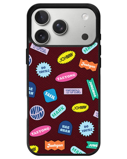 iPhone Leather Grip - NCT127 Squad