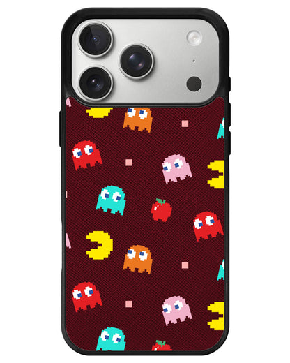 iPhone Leather Grip - Pacman 1.0
