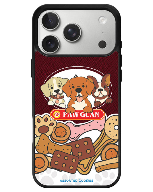 iPhone Leather Grip - Pawguan Dog