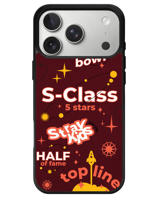 iPhone Leather Grip - Straykids 5 Stars