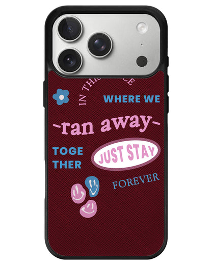 iPhone Leather Grip - TXT Song Lyric