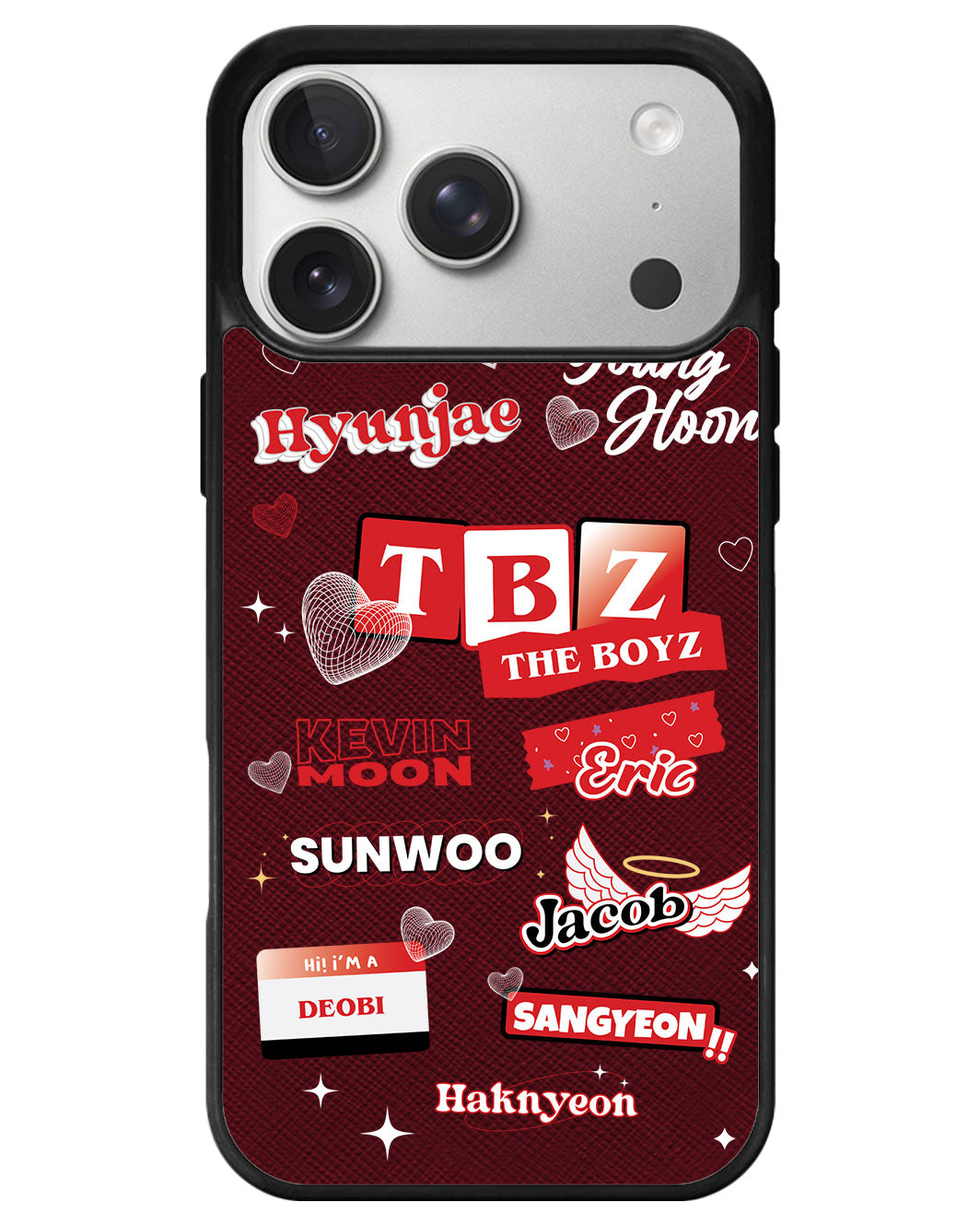 iPhone Leather Grip - The Boyz Members