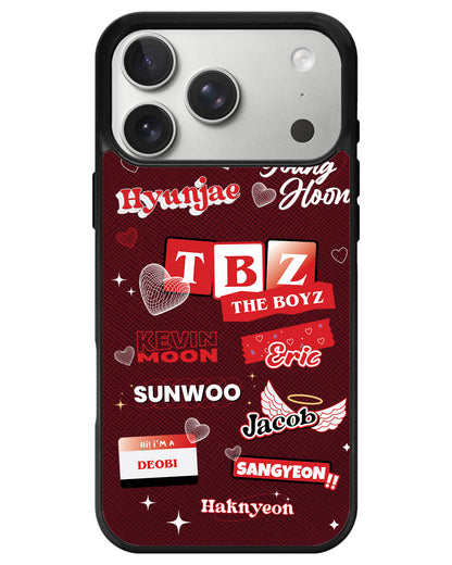 iPhone Leather Grip - The Boyz Members