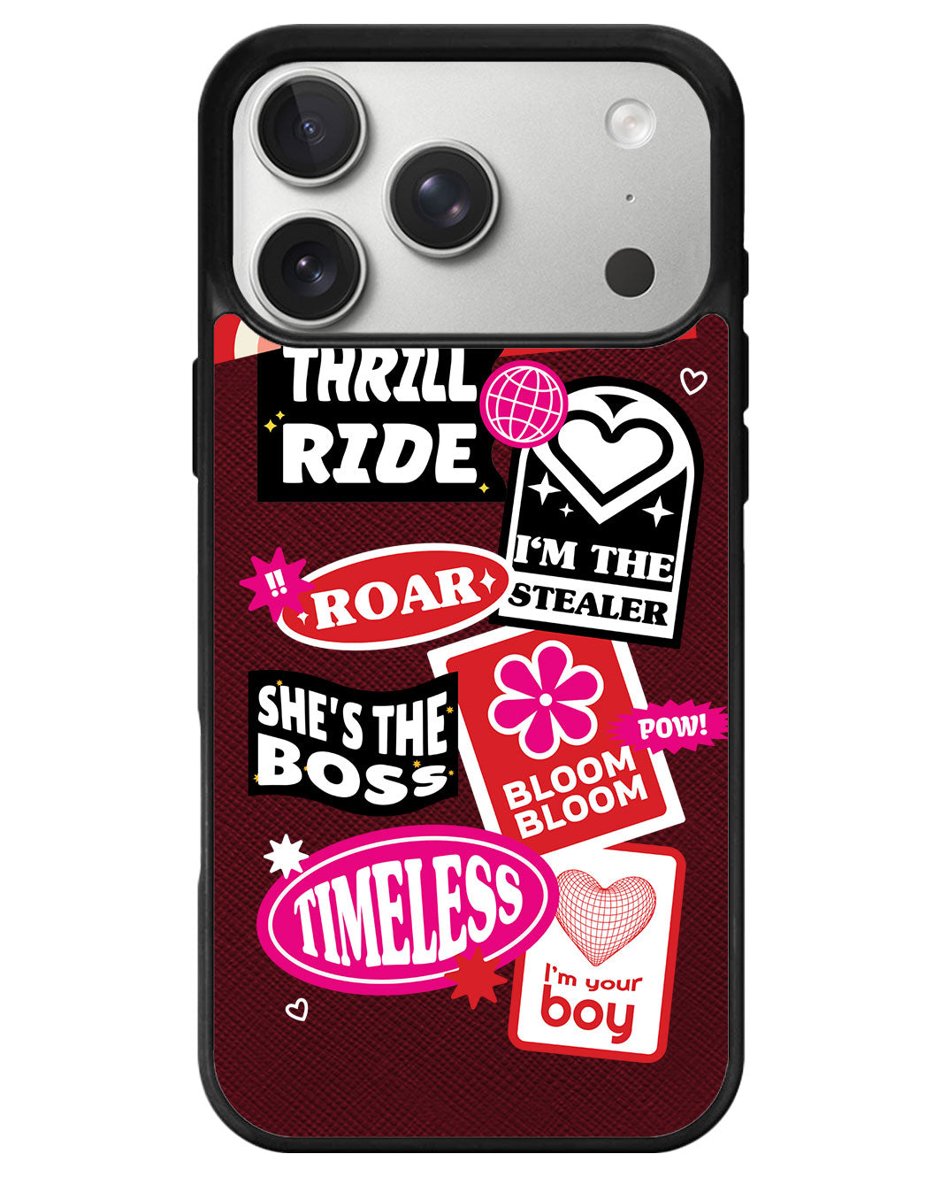 iPhone Leather Grip - The Boyz Song Sticker Pack