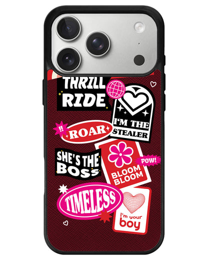 iPhone Leather Grip - The Boyz Song Sticker Pack