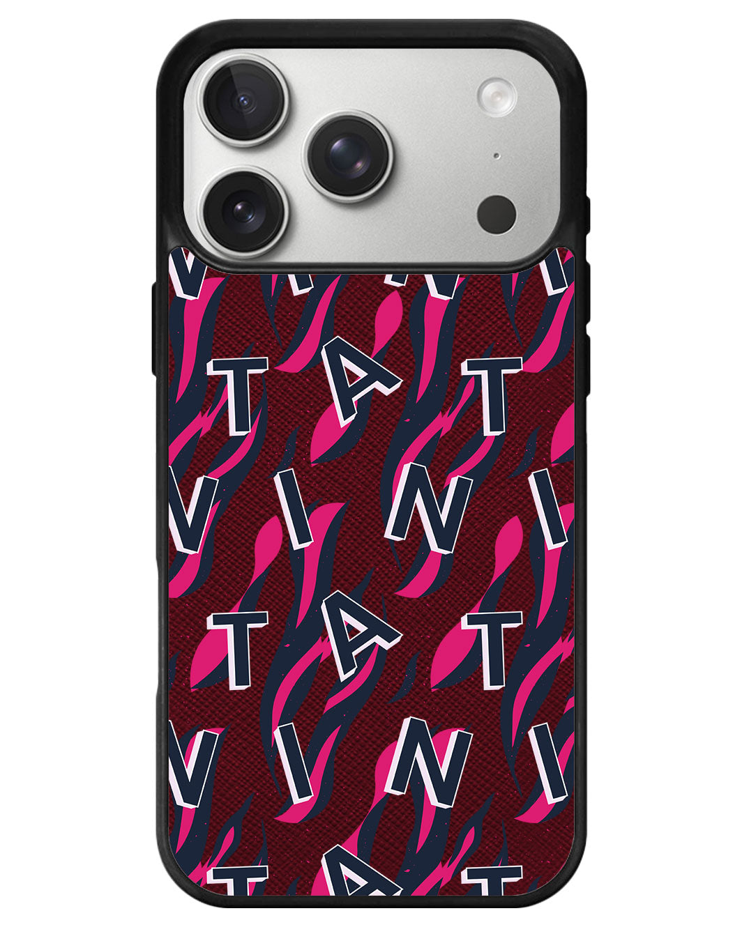 iPhone Leather Grip - Tiger Monogram 2.0