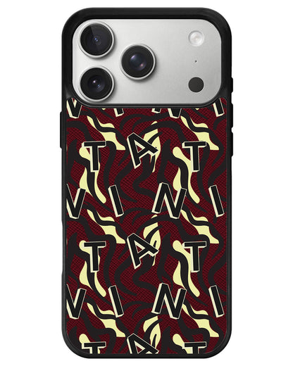 iPhone Leather Grip - Tiger Monogram 3.0
