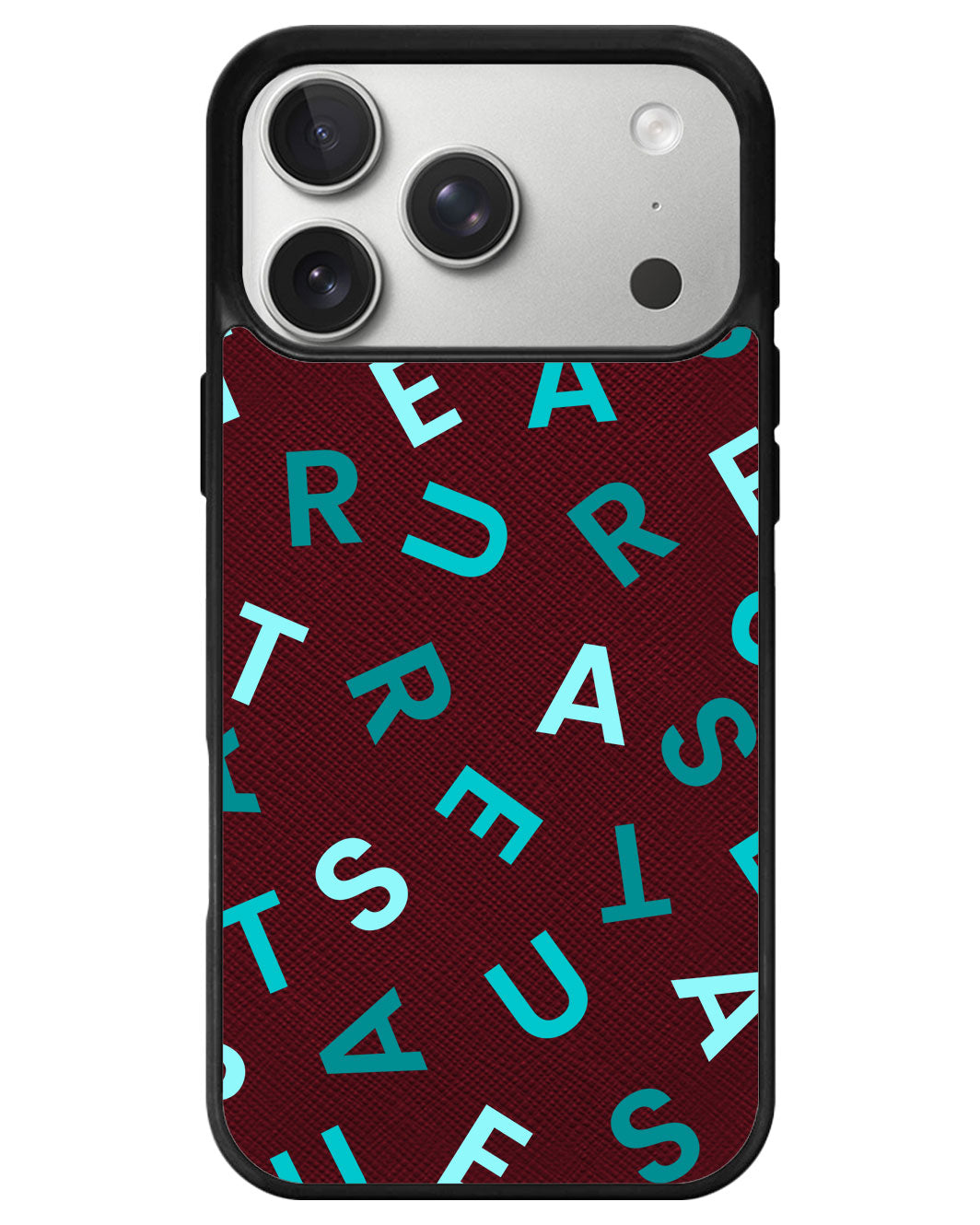 iPhone Leather Grip - Treasure Monogram