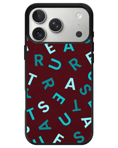 iPhone Leather Grip - Treasure Monogram