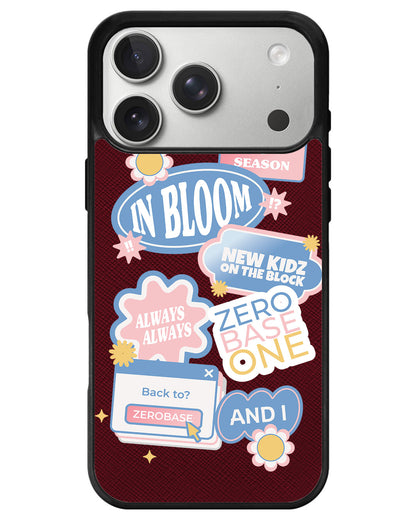 iPhone Leather Grip - Zerobaseone Song Sticker Pack