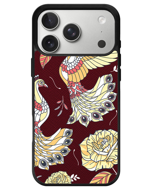iPhone Leather Grip - Bird of Paradise 5.0