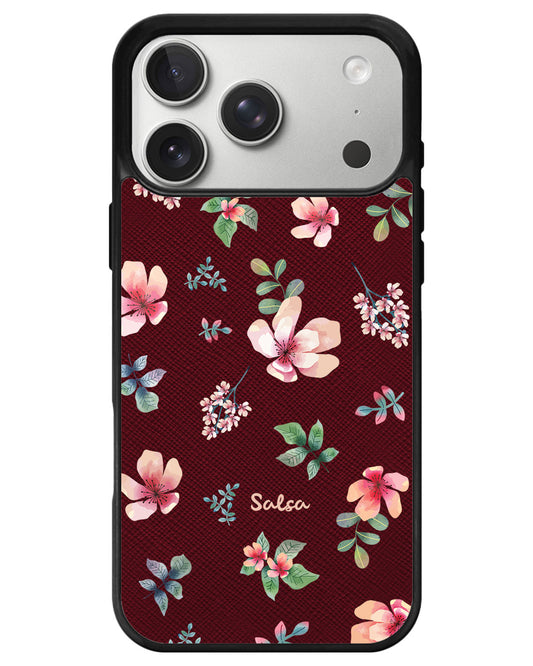 iPhone Leather Grip - Botanical Garden 5.0