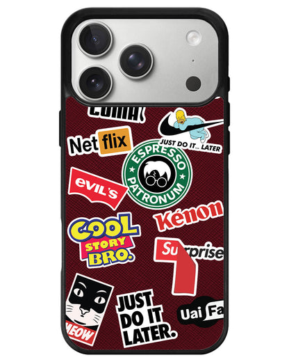 iPhone Leather Grip - Brand Parody 1.0