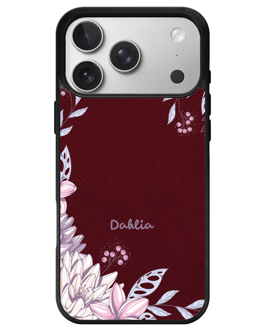 iPhone Leather Grip - Dahlia