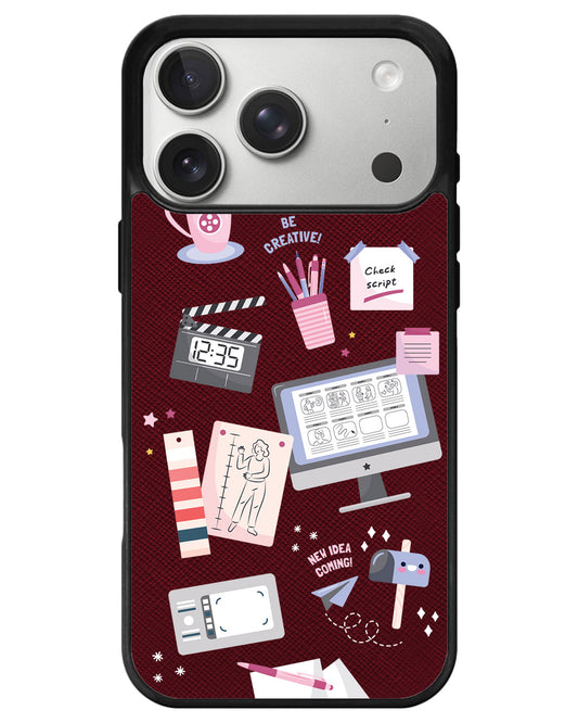 iPhone Leather Grip - Designer