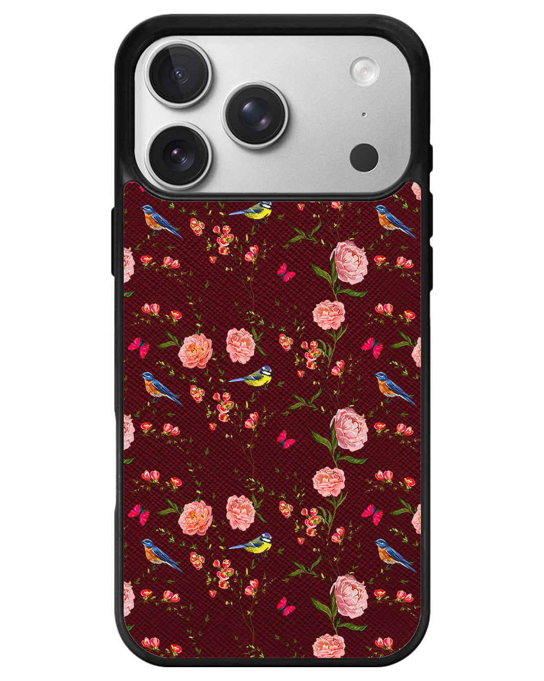 iPhone Leather Grip - Flora Gardenia