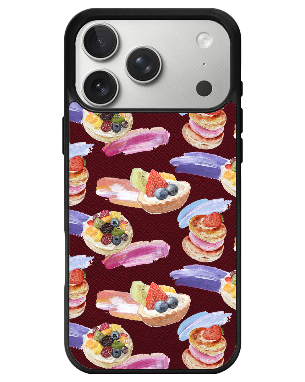 iPhone Leather Grip - Fruit Pie