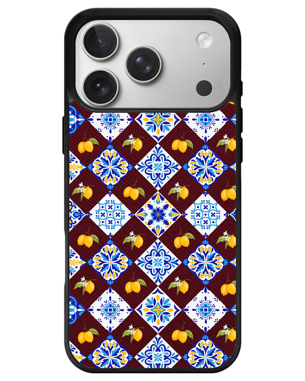 iPhone Leather Grip - Majolica Tuscany