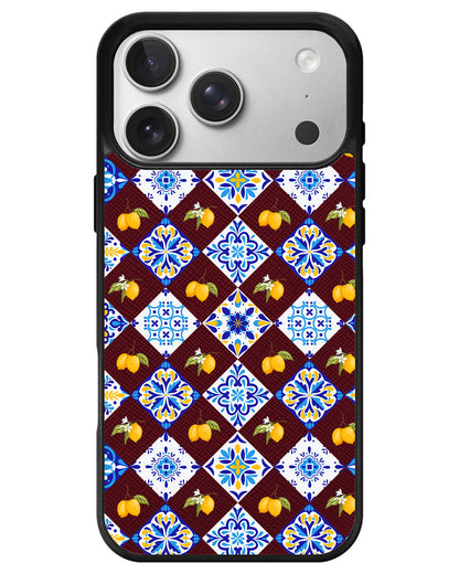 iPhone Leather Grip - Majolica Tuscany