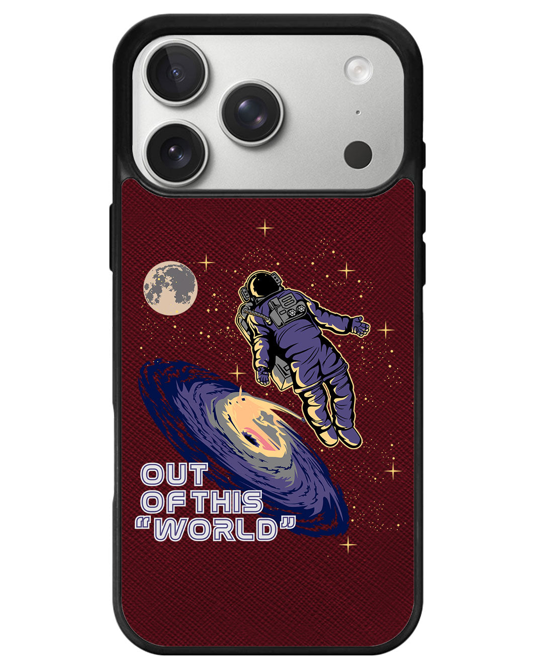 iPhone Leather Grip - Out Of This World