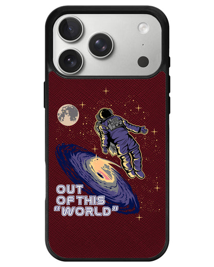 iPhone Leather Grip - Out Of This World