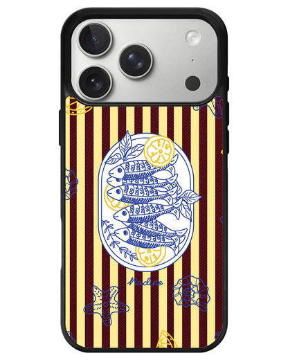 iPhone Leather Grip - Sardines 1.0