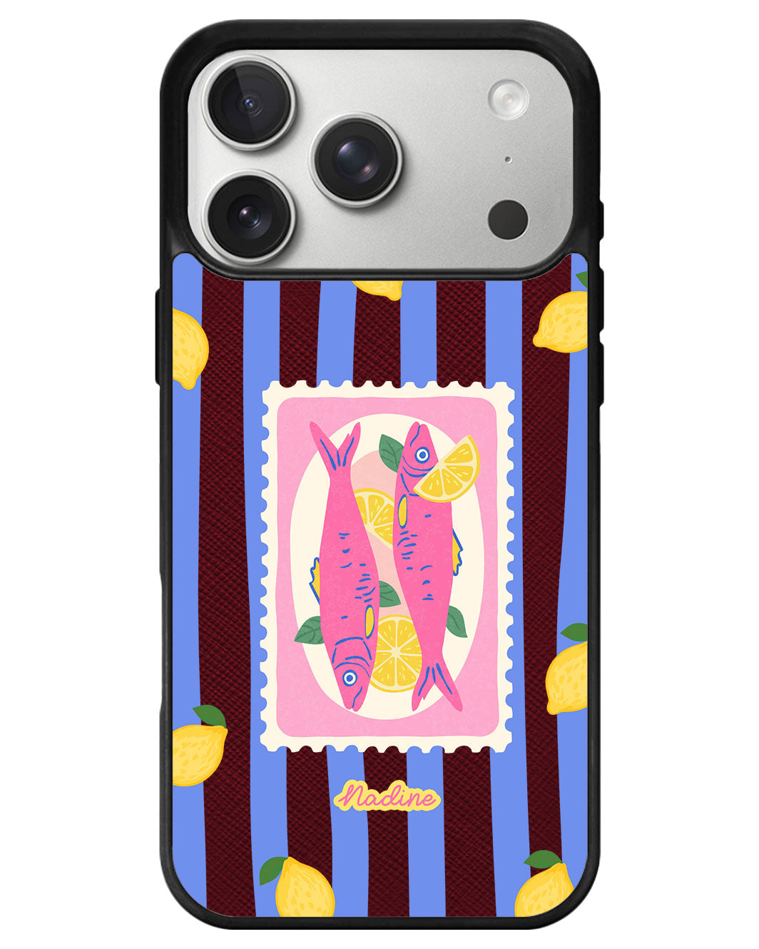 iPhone Leather Grip - Sardines 2.0