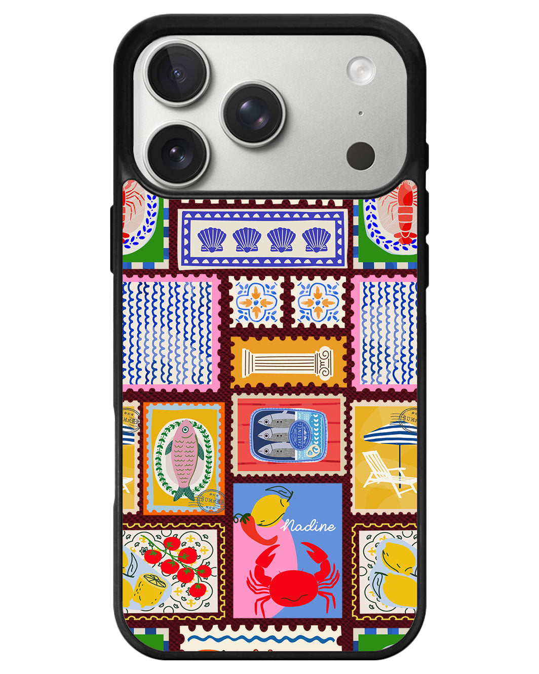 iPhone Leather Grip - Seaside Opulence 1.0