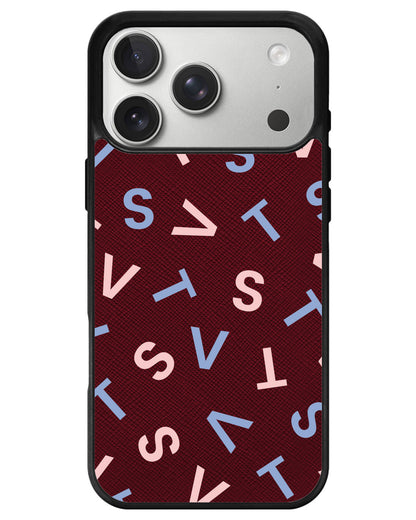 iPhone Leather Grip - Seventeen Monogram
