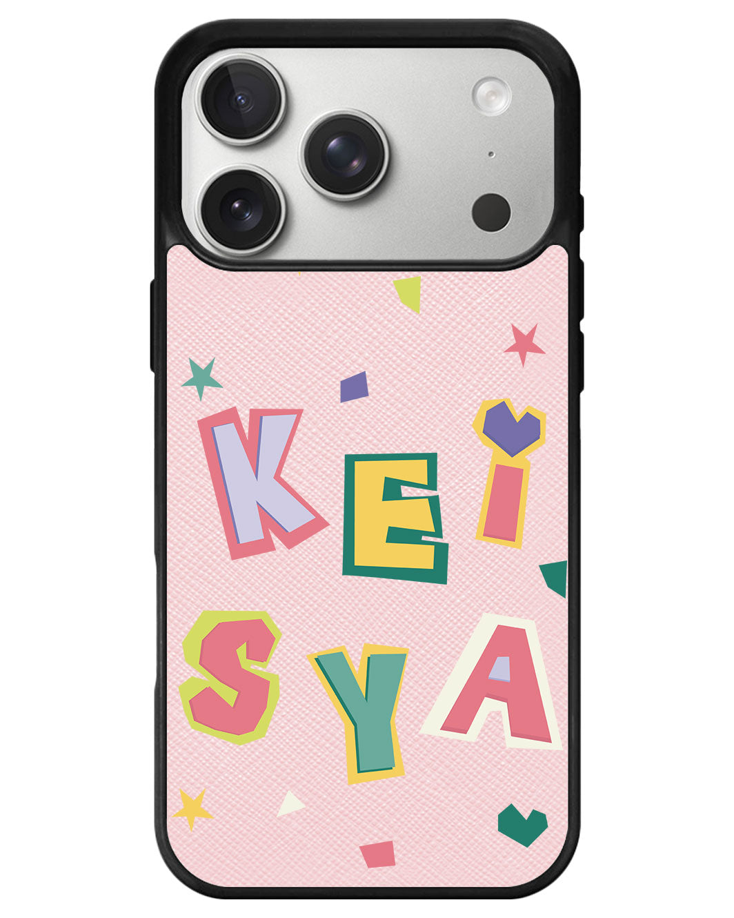 iPhone Leather Grip - Adorable Monogram 4.0