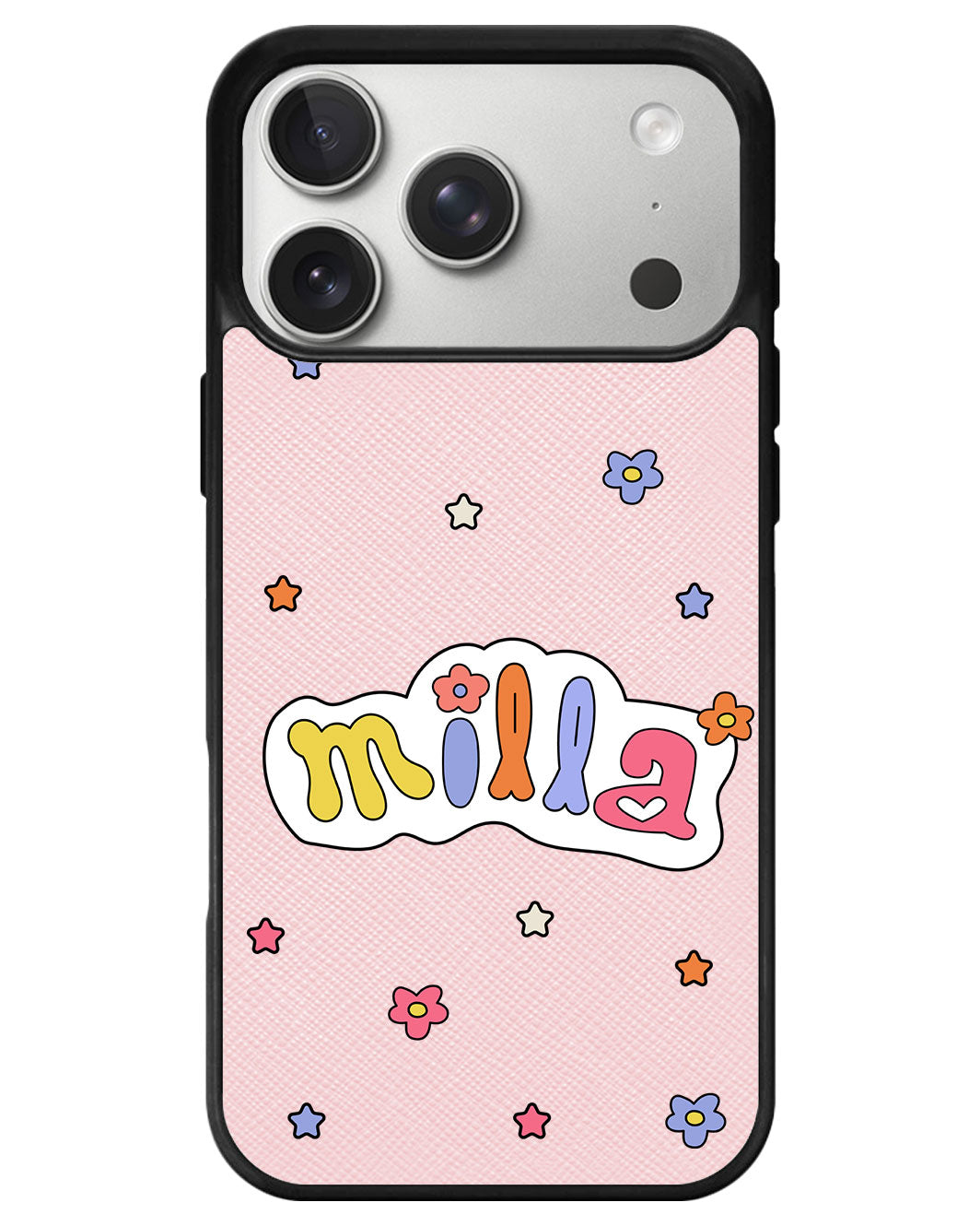 iPhone Leather Grip - Adorable Monogram 5.0