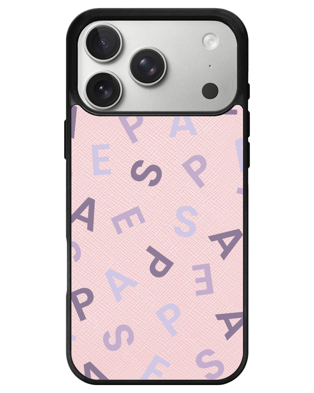 iPhone Leather Grip - Aespa Monogram