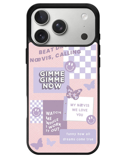 iPhone Leather Grip - Aespa Sticker Pack