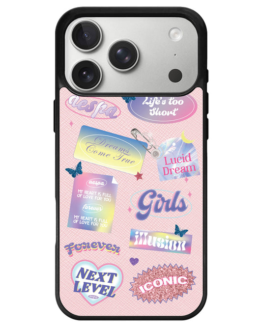 iPhone Leather Grip - Aespa Girls Pack