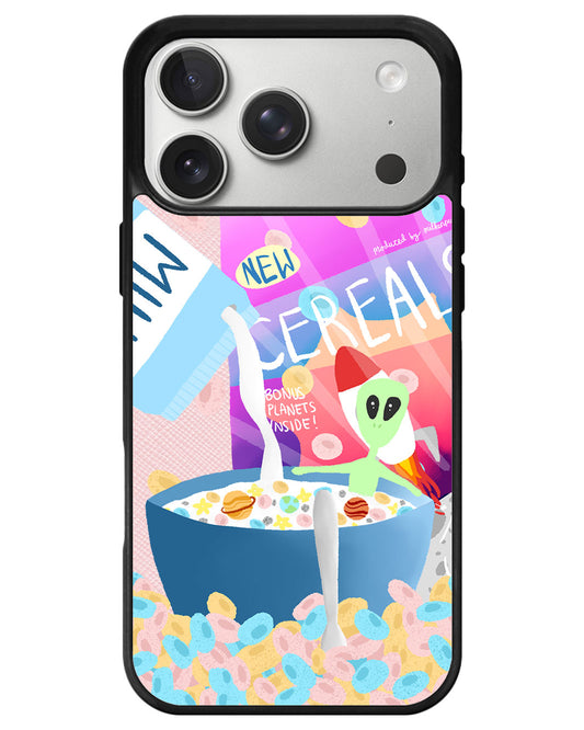 iPhone Leather Grip - Cerealiens