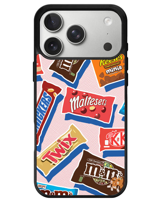 iPhone Leather Grip - Choco Sweets