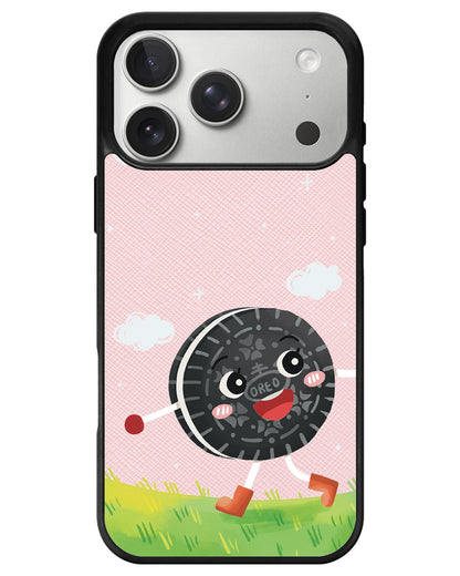 iPhone Leather Grip - Cookies to Milk (Couple Case)