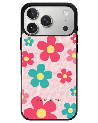 iPhone Leather Grip - Daisy Delight 2.0