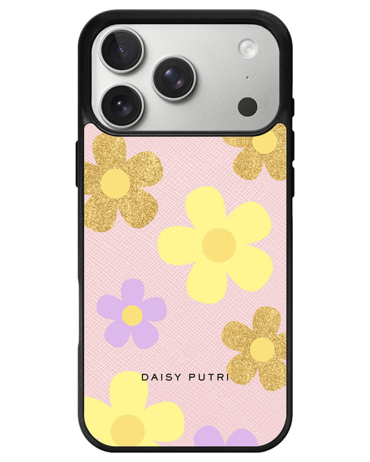 iPhone Leather Grip - Daisy Twinkle