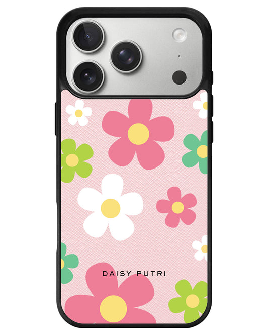 iPhone Leather Grip - Daisy Wild