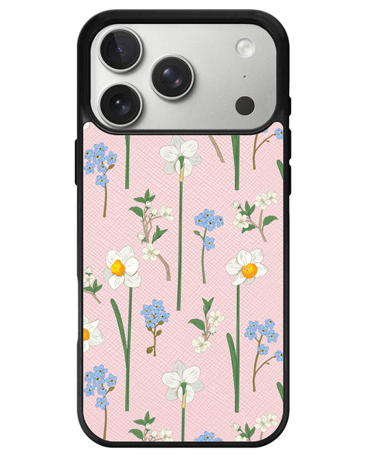 iPhone Leather Grip - December Narcissus