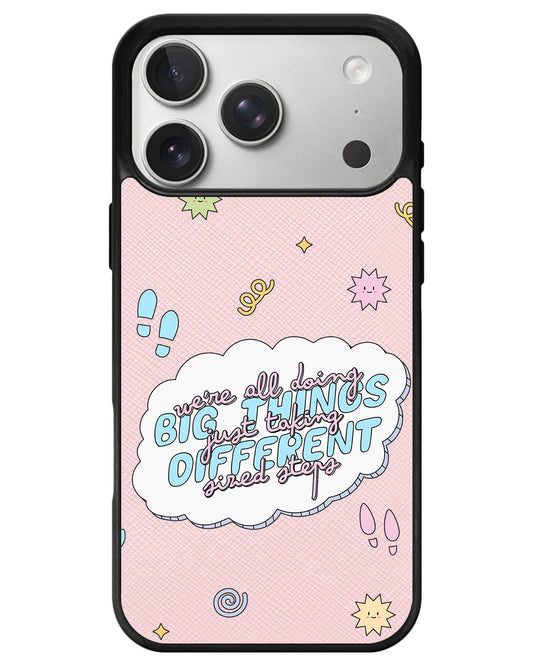 iPhone Leather Grip - Different Steps