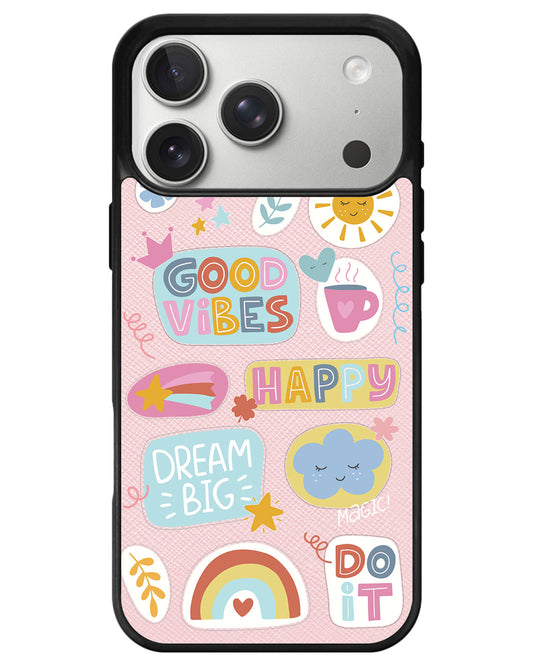 iPhone Leather Grip - Good Day 2.0