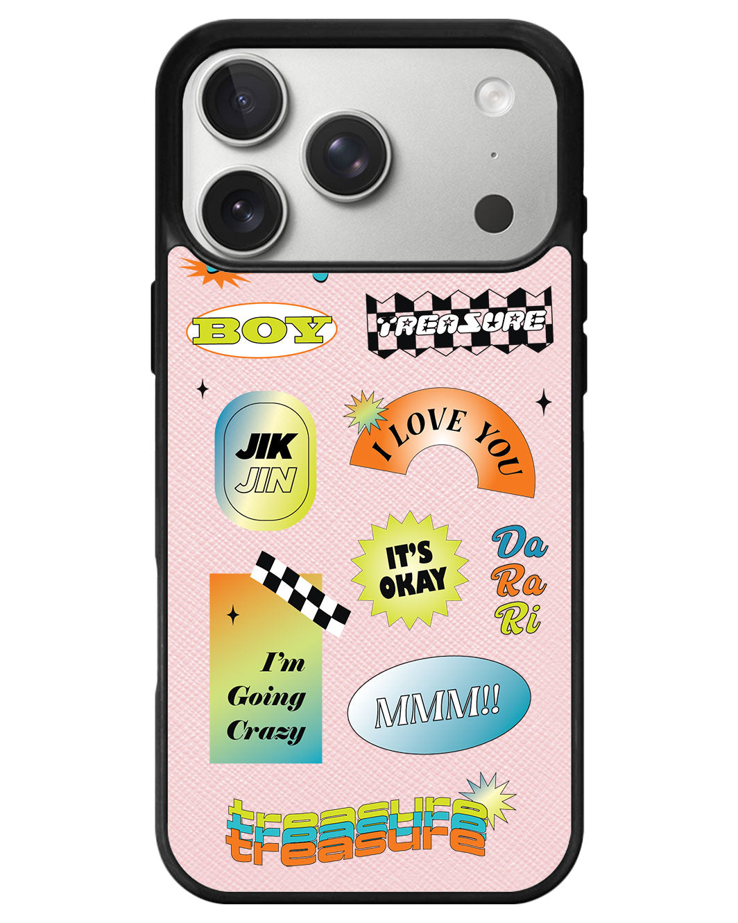 iPhone Leather Grip - Helllo Treasure