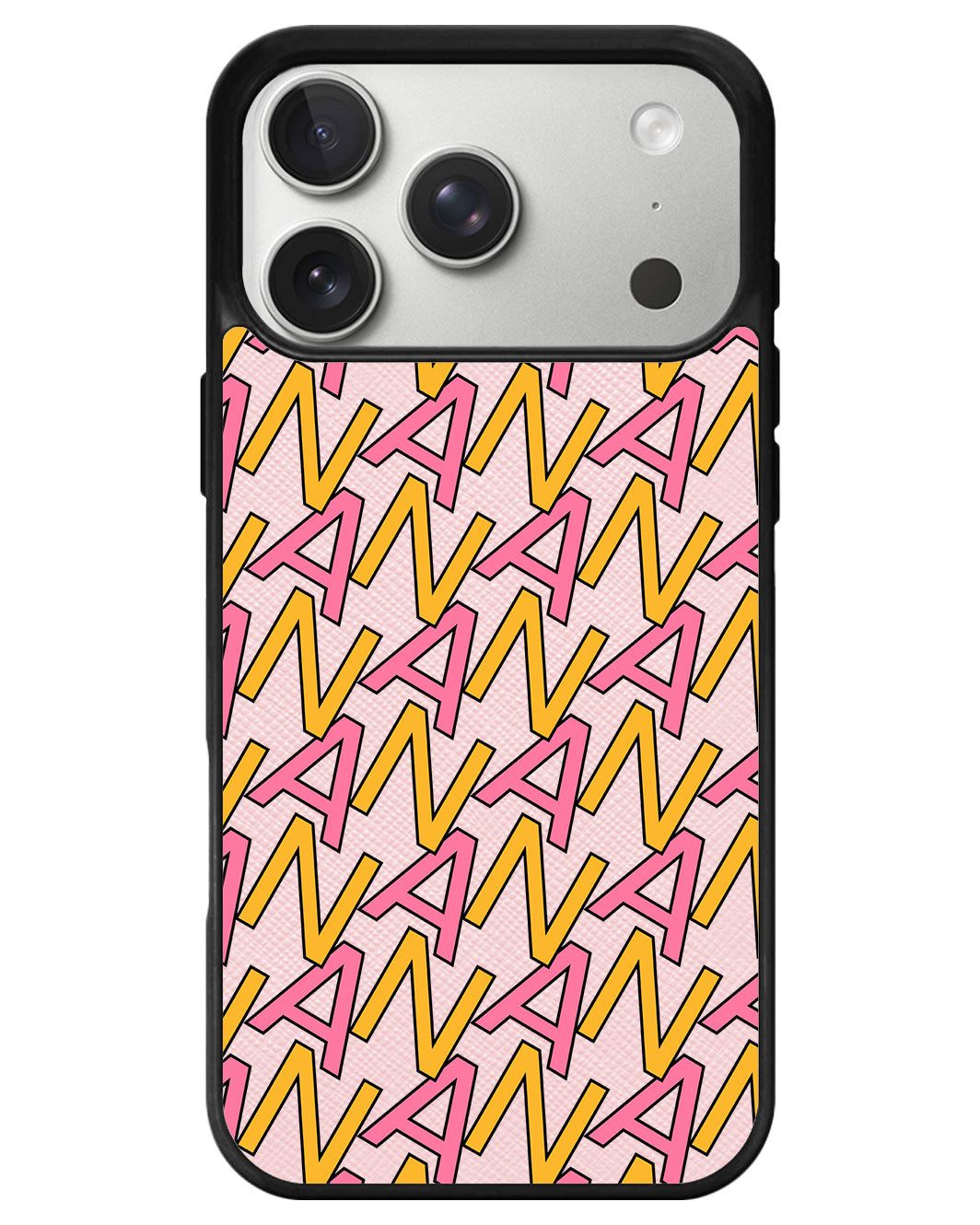 iPhone Leather Grip - Initial Monogram 3.0