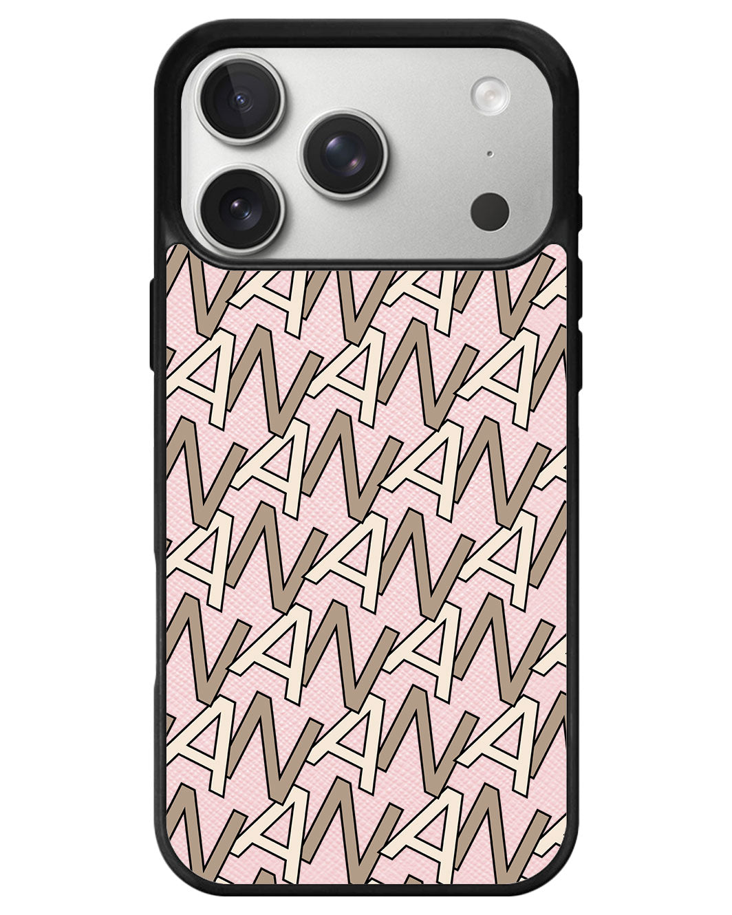 iPhone Leather Grip - Initial Monogram 4.0