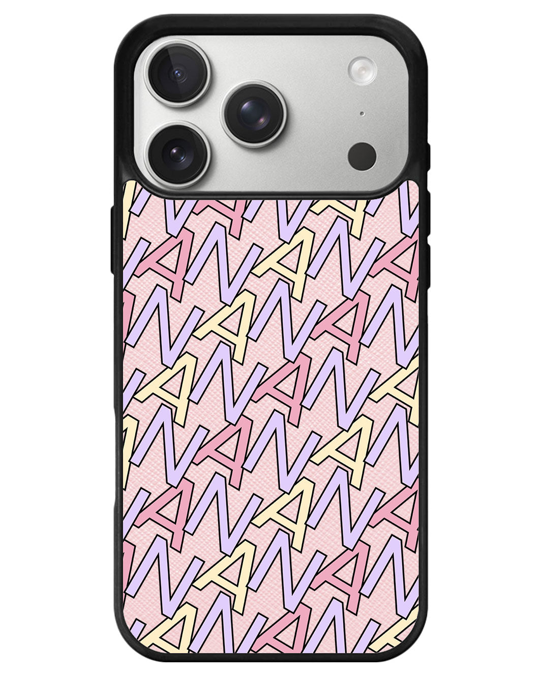 iPhone Leather Grip - Initial Monogram 5.0